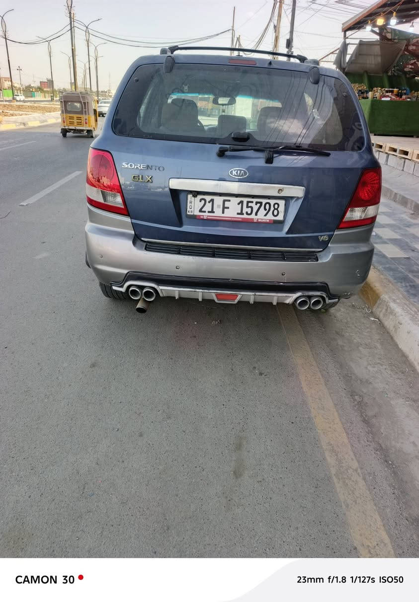 سلام عليكم كيا سورنتو 2004 مكينه وكير  2500 vvt خير من الله سيارة لا تنقيص وتبخير رقم سليمانية تريد وكالة تريد تحول مكاني بغداد سعرها 70 وبيه مجال الاتصال ‏‪***********‬‏
