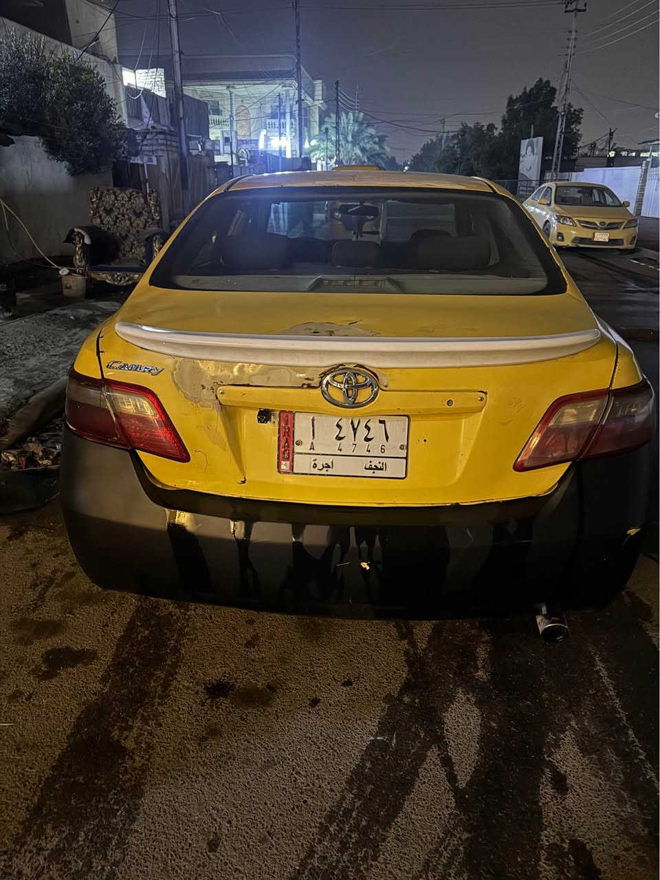 السلام عليكم تويوتا كامري  موديل 2007 (الشكل المقدس) رقم نجف

محرك گير جديدات 

شاصي لغد مكفول 

تخم تاير جديد 

ويل كب (نيكل) 

بيها قبق الجنطة الجاملغ الخلفي الايمن حادثها

منضومة غاز جديدة 

المواصفات  

شاشه تاب 

كامره

دوشمه وداخل  وتنته جديد

كرسي السايق كهرباء 

تحكم ستيرن جهتين 

لايت زنون

السعر 65 ومجال بسيط

هـ *********** بغداد, العراق
