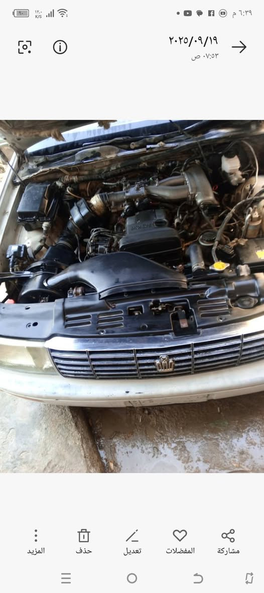 كراون بطه موديل 1992مكفوله من الكص والنقل رقم بغداد مشروع وطني لاصبغ ولاضربه على البلاد شاشه كامره تحويل مباشر تخم تاير محرك كير مكفول كهربائيات كله شغاله مناقصه شي السعر 58 وبيه مجال رقم التليفون ***********
