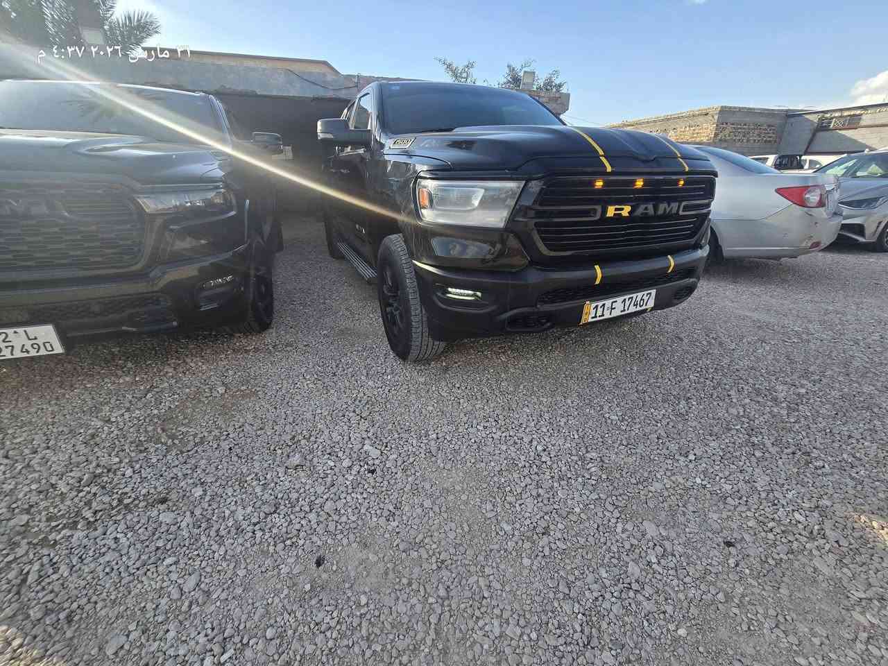 سلام عليكم
للبيع او المراوس بسعر اقل مع فرق 
او اذا يبقه شي بسيط ماكو اشكال 
دوج رام بك هورن 
موديل 2022
مكينه 6سلندرتيربو بدون صرفيات
باب قصير بدي طويل 
موصفاته عاديه اعتماديه 
شاشه كبيره بلي كار 
كشنات كهرباء +تدفئه كشنات
تبريد قطعتين
دوسات البانزين والبريك كهرباء 
جامه خلفيه كهرباء 
نظام اقتصادي أطفاى 
ذاتي 
دفع رباعي او ثاني 
السياره عليى ادامه كامله 
وماكو اي نقص بيه 
مكان السياره السماوه الرميثه 
سعره 220 وبيه مجال بسيط 
 ***********  واتساب او اتصال 
سونار السيارة موجود والحادث 
واذا يبقه شي بسيط عادي او موده معينه
