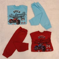 قماش بهاري • ولادي وبناتي • شهر-سنة ونص