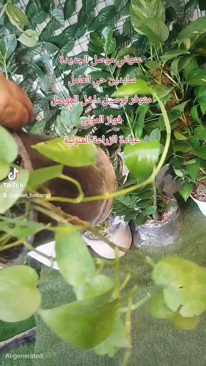 #نباتات_داخلية #اكسبلور #عيادة_الزراعة_المنزلية #فواز_المولى #سوبر_بروتينات_نانو 
🌿 متوفر تشكيلة مميزة من النباتات الداخلية والخارجية 🌱✨
بأسعار مناسبة وجودة عالية، لتضيف لمسة جمال وحيوية لبيتك وحديقتك 🌿
نوفر لكم نباتات مختارة بعناية مع مستلزمات العناية بها 🌱
📩 للحجز والاستفسار:
ماسنجر أو واتساب 📱 ***********
📍 زورونا في موقعنا:
موصل الجديدة – سايدين حي العامل
أهلاً وسهلاً بكم… نتشرف بزيارتكم 🌿
فواز المولى – عيادة الزراعة المنزلية
