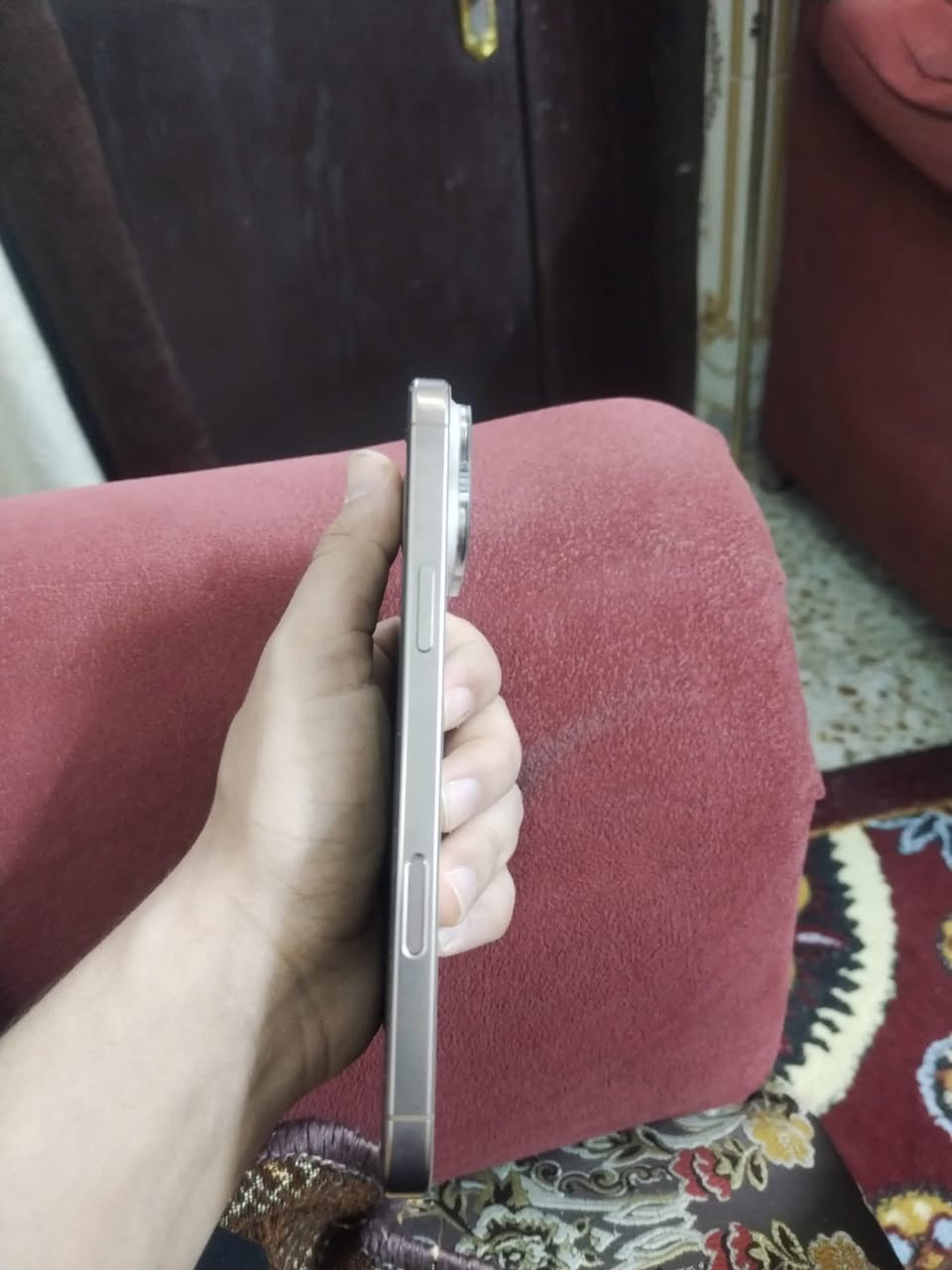 السلام عليكم 16برو ماكس للبيع فقط السعر مليون و٤٥٠الف بي مجال بطاريه ١٠٠ ذاكره ٢٥٦ نموذج m بعده داخل الضمان الجهاز جديد مآبي اي شخط العنوان  بغداد حي الجهاد لاستفسار *********** متوفر واتساب
