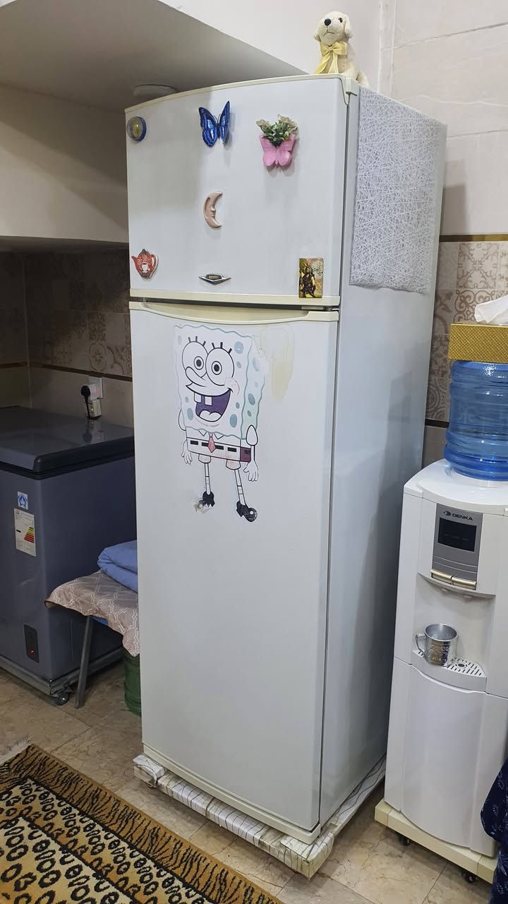 السلام عليكم
ثلاجه للبيع نوع فستل نظيفه وبلاديه ما داخله تصليح بغداد حي الاعلام او الاتصال بالرقم *********** السعر ١٠٠ الف وبيهه مجال قليل
