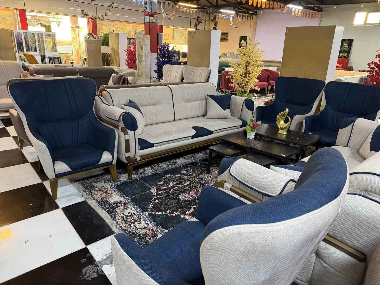 مجمع دبي للاثاث المنزلي 
ذي قار سوق الشيوخ 
اجعل منزلك مميز   بالاثاث 
مع مجمع دبي 
للحجز والاستفسار مراسلتنا على الخاص او الاتصال على رقم ***********واتساب 
البيع بالتقسيط لحاملي بطاقة 
الماستر كارد مصرف الرافدين 
العنوان ذي قار سوق الشيوخ 
طريق كرمة بني سعيد
