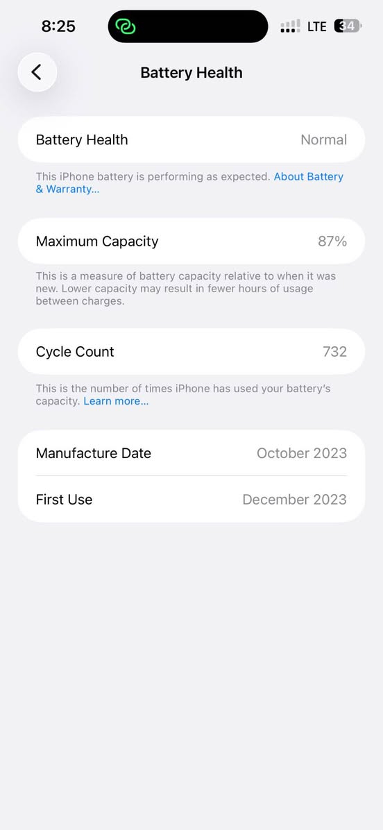 ئایفۆن ١٥پڕۆماکس ٢٥٦گێگای ٢سیم zaaپاتری ٨٧ی بیلادیەو هیچ شتێکی نەگۆڕاوە و نەکراوەتەوە شوختی نیە تیتانیۆمە وایەری شەحنی شەریکەو کارتۆنیشی لەگەڵە نرخی ٧٨٠دۆلارو کەمێک معامەلە 
سلێمانی السليمانية, العراق


**إذا كنت صاحب هذا الإعلان وتريد حذفه لأي سبب، رجاءا أرسل رسالة إلى الدعم الفني**