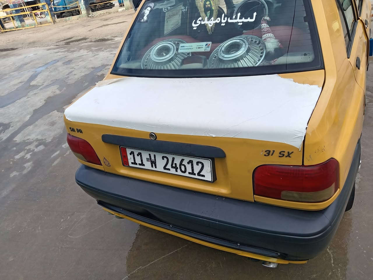 سلام عليكم سايبه للبيع موديل 15 مصفره هيه وغرامات تبريد تدفىه تخم تاير حداديه كفاله دوشمه شاشه العنوان ديوانيه السعر 35الستفسار عله الرقم ***********
