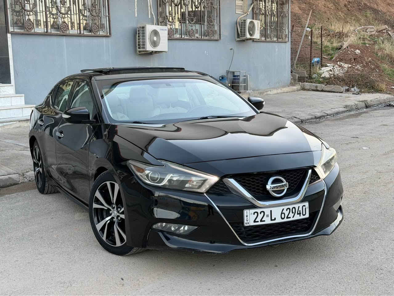 نيسان مكزيما  /حادث سطحي //موديل 2018
مواصفات SL / بجم كبس / خلف كبس بدون دواخد

ظررها. قطعتين  (  باب  خلفي + هلال جاملغ   )
ايرباك فقط سترين وبرده راجع شركة 

محرك سته سلندر 3500 تنفس طبيعي
كير ومحرك وكهربائيات وصدر نظافة 100‎%‎ 

سعر  123 $  ومجال بسيط
اي استفسار
***********وتساب
***********
مواصفات السيارة فول فول .. بانوراما .. داخل بيج .. كير توماتيك + عادي .. بصمة تشغيل .. بصمة ابواب .. تشغيل عن بعد .. شاشة جبيرة .. نظام خرائط .. كشنات جلد.. كشنات هيتر .. سترين هيتر .. كشنات كهرباء .. ثلاث مودات قياده .. 
رادار امامي .. نقطه عمياء ..  قياده ذاتيه ..  حساسات خلفيه شاشة جبيره .. كاميرا دواره … سستم سماعات ماركت BOSS… …اشاير بل مري

لايتات ليد .. بك لايتات ليد .. ويل كب كروم بلاد .. كشافات اماميه .. تبريد قطعتين ثلج .. 
فووول تحكمات سترين + كروز سرعه .. دبل USB .. 
السياره جاهزة وكلها ع وضع الشركة 

رقم سنويه هزة فحص جديد باسمي تحويل وكاله نفس اليوم دهوك, العراق
