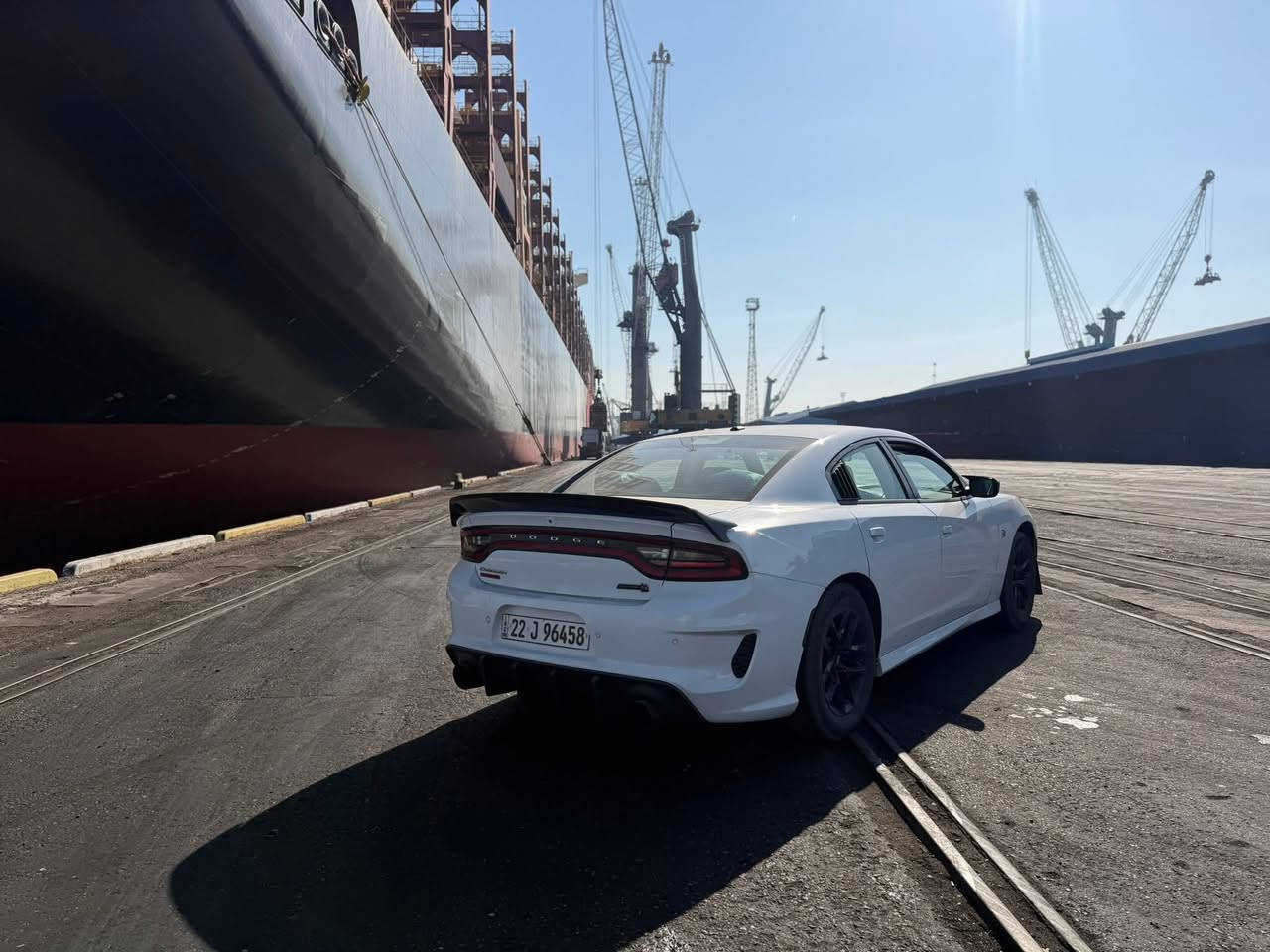 جارجر 2022sxt
السياره جديده بمعنى الكلمه 
المواصفات 
سقف روز رايز عمل حسين شماره 
كشنات عمل حلد لون ازرق شغل حسين شماره 
شاشه
بصمه 
ويل 18اسود 
تخم تاير جديد 
الدعاميات محدثه وايت بدي 
دبات على الريمونت من شنايزر 
السياره حادثها مرفق بل صور 
ماشيه 80الف ميل 
بصمه شاشه حساس السياره متصرف عليها ربع جديده كير محرك مكفول 
 رقم اربيل الجديد
للاستفسار ***********
السعر 235$
