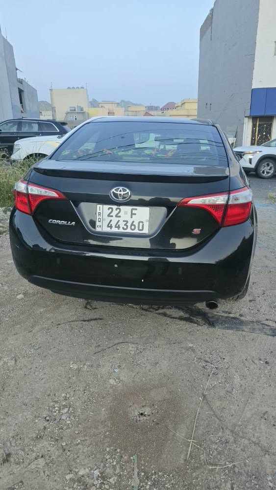 كرولا ٢٠١٦ اسود s
صبغ ٢ قطعة بوند و جملغ
برشوت سترين و دكمة 
كشن نص جلد 
سبورت
كير و محرك بشرت
ماشية ١٣٠ ميل
***********
سعر ١٢٠ ورقة ومجال دهوك, العراق
