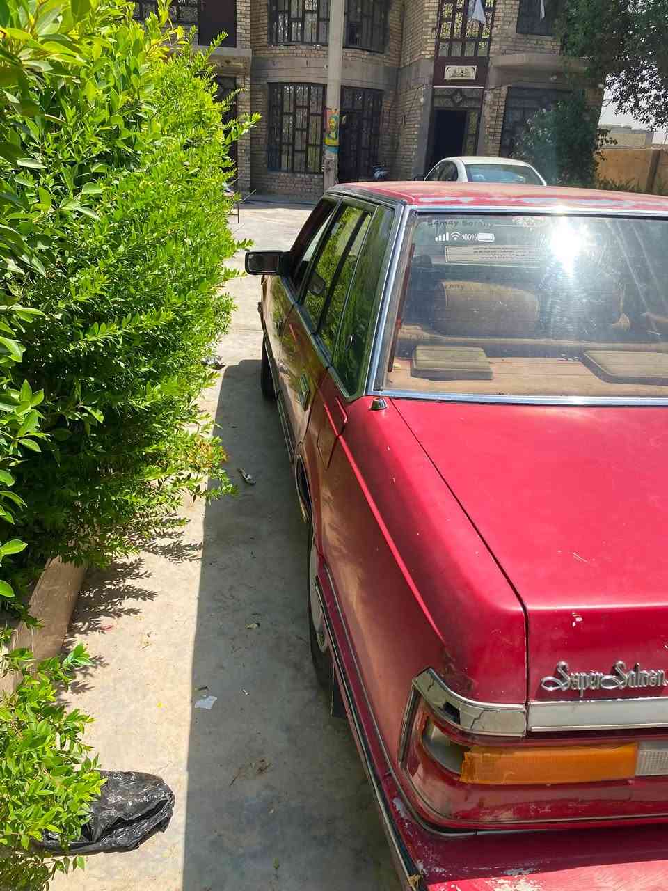 ياالله سلام عليكم سياره سوبر مديل 85 سياره بلديهً كير ومحركً 2ونص تحويل مكاني بغدادالسعر 30رقم السياره كركوك تحويل التصال علا ***********
