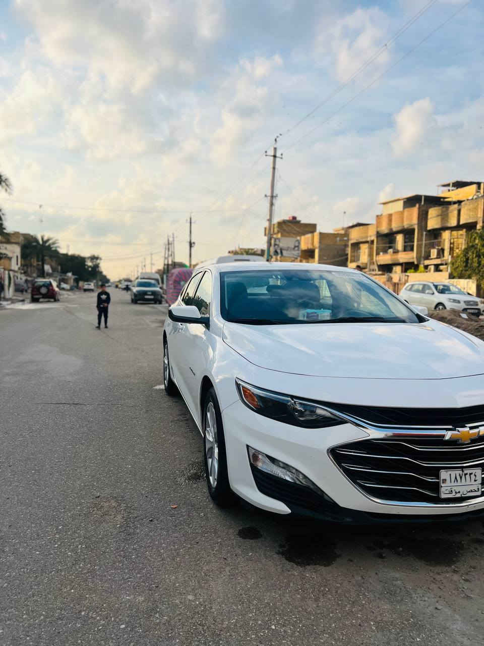 السلام عليكم
للبيع سيارة شوفرليت ماليبو Lt 

موديل : 2024 موديل 

مرقمة  فحص مؤقت  التحويل للمشتري 

صور الحادث معا المنشور 

مواصـفـات :-

1- بصمة تشغيل وبصمة أبواب وبصمة جنطة

2- تشغيل عن بعد 

3- اوتو ستوب

4- تبريد قطعتين أمامي وخلفي 

5-كشنات أمامية تدفئة السائق والراكب

6- كشن السائق كهربائي

7- شاشة جبيرة كار بلي واندرويد اوتو

8- كامرة خلفية دوارة على حركة الستيرن

9- محرك 4 سلندر 1500 تيربو على وضع شركة مكفول

10- كشاف LED نهاري اوتو

11- لايتات عدسة

12- ويل كب حجم 18 

13-تحكم استيرن جهتين بالتحكم بأيعازات الصوت مع مثبت للسرعة ع طريق الخارجي

وحساس خلفي 

14- رادار امامي خلفي جانبي

15- مانع تصادم امامي خلفي 

. مكان السيارة بغداد  

للاتصال على الرقم

 ‭***********

السعر : 135 ورقة
