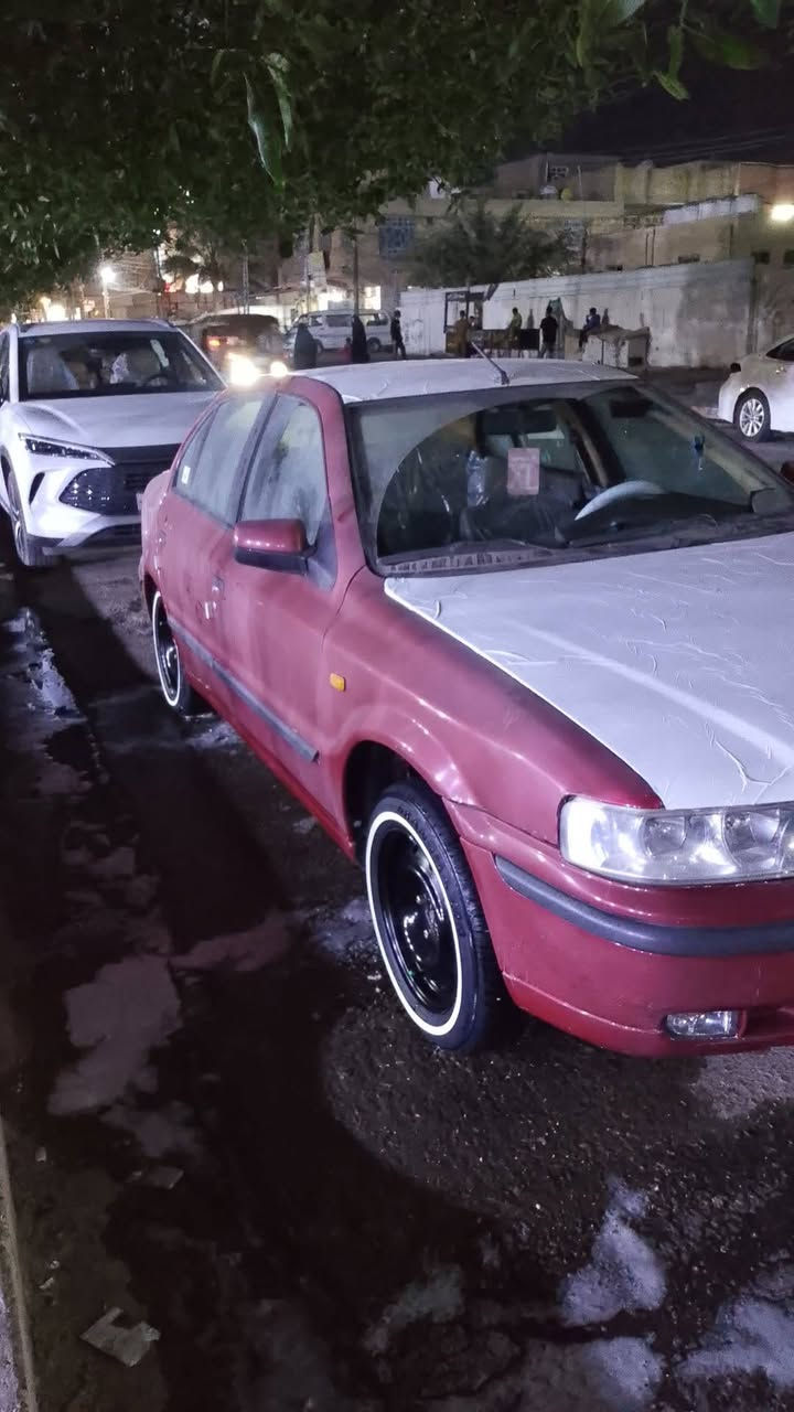 السلام  عليكم سياره سمند خير من الله تخم تايرات  كير مكينه كله نضيفه السعر 57البياع ***********
