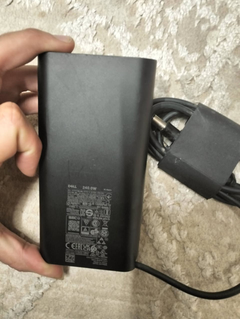 موجود كمية شواحن لابتوب ديل 240 واط حجم صغير الشراي يراسلني


**إذا كنت صاحب هذا الإعلان وتريد حذفه لأي سبب، رجاءا أرسل رسالة إلى الدعم الفني**