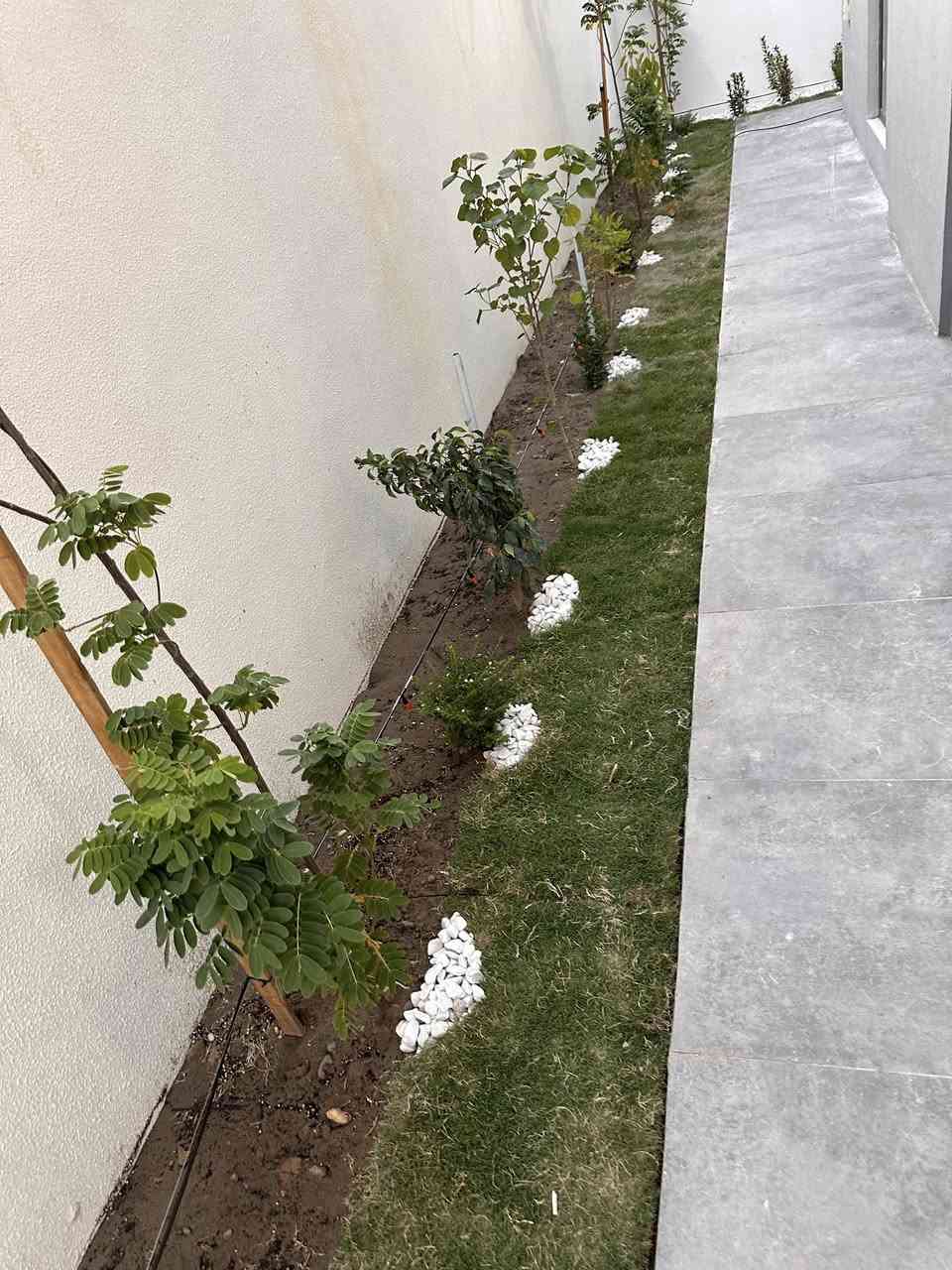 جرء من اعمال كوادرنا في مجال الديكور الخارجي للحدائق في مجمع بدور السكني***********
