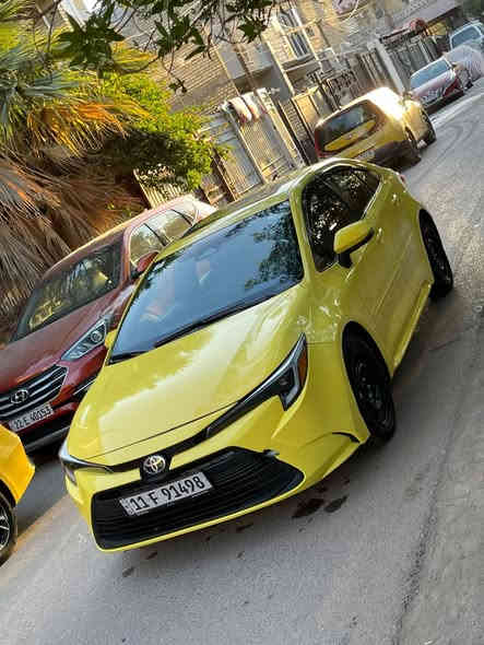 السلام عليكم تيوتا كورلا موديل 2023 فول الفول واحد على واحد
محرك 1800 هايبرد 
رقم بغداد خصوصي سياره جديده كلوب ما مشتغل بل دشبول اي نقص مابيه جديده معنى الكلمه احلا من الصور
حادث طخطخات تبديل بنيد وجاملغ فقط
السعر 143 وبيه مجال قليل 
العنوان بغداد البلديات 
للاستفسار ***********
