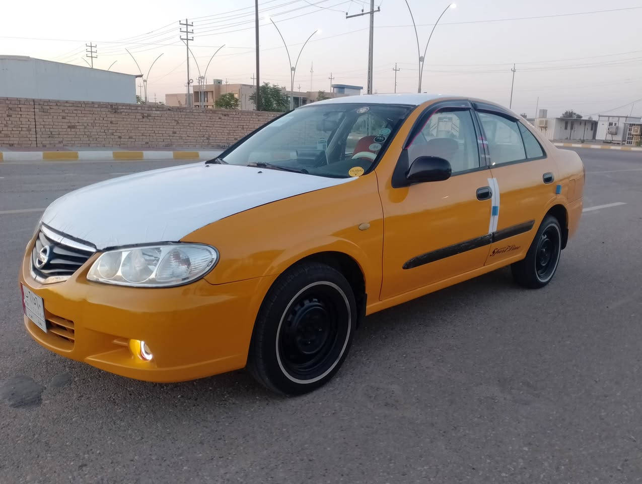سلام عليكم للبيع سني موديل 11 مؤسسة محرك 1600 الاسود كير مكفول تخم تاير صدر جديد تحويل مباشر بيه ثلاثه قطع صبغ بدون دواخل سياره مال جناي حيل حلوه بل واقع بعد أحلى من صور مكان السياره الانبار هيت السعر 74 وبيه مجال بصيط الإتصال ع رقم ***********
