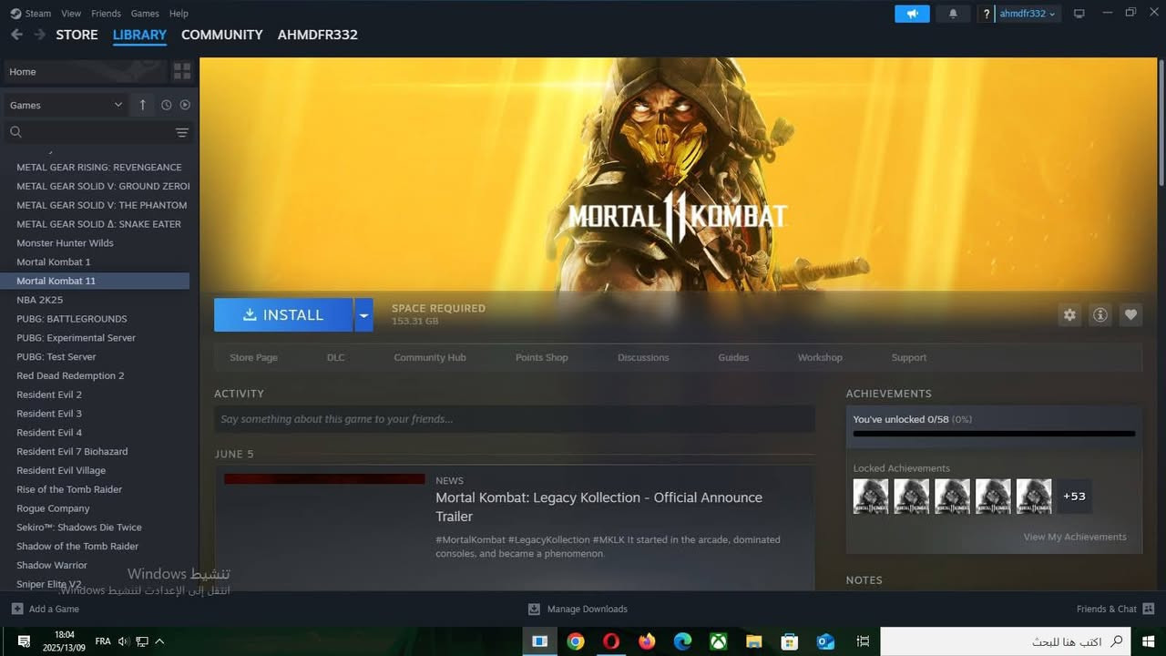 متوفر حساب ستيم بيه كل الالعاب الموجودة بالصور
سعر الحساب 20,000 دينار فقط
طرق الدفع اسياسيل او زين كاش او ماستر كارد 
للتواصل ارسل طلب صداقه فقط


**إذا كنت صاحب هذا الإعلان وتريد حذفه لأي سبب، رجاءا أرسل رسالة إلى الدعم الفني**