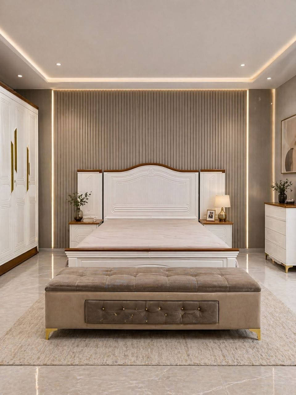 غرفه ٦ابواب نجاره عراقيه صاج
غرفة نوم مودرن فلات 🤍 بتصميم عصري يجمع بين البساطة والفخامة
لون أبيض راقي مع تطعيم جوزي 
💥 السعر  فقط مليون 💥
ضمن وجبة الدرجى الاقتصادية 
🔹 الظهر چرجوبه دفن – شد براغي (ثبات وقوة عالية)
🔹 قياسات الكنتور:
الارتفاع 2.40 م
العرض 3.20 م
🎁 متوفر شازلون وطابوريه بسعر 75 ألف فقط


**إذا كنت صاحب هذا الإعلان وتريد حذفه لأي سبب، رجاءا أرسل رسالة إلى الدعم الفني**