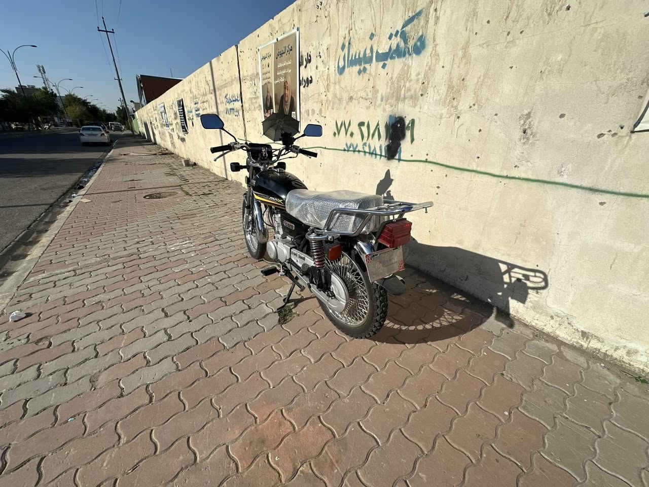 سلام عليكم سونيك الاصلي موديل 22 بلادي دراجة صفر نضيف اي عيب مابي شرط مكينه كهربائيات كامل لوك للبيع سعر 580 بي مجال قليل مو شراي لاتكسر بالسعر رجائا للتواصل خاص او رقم***********
