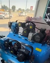 كمبريسر هوا • حجم ٢٥٠ • كهربا وبنزين