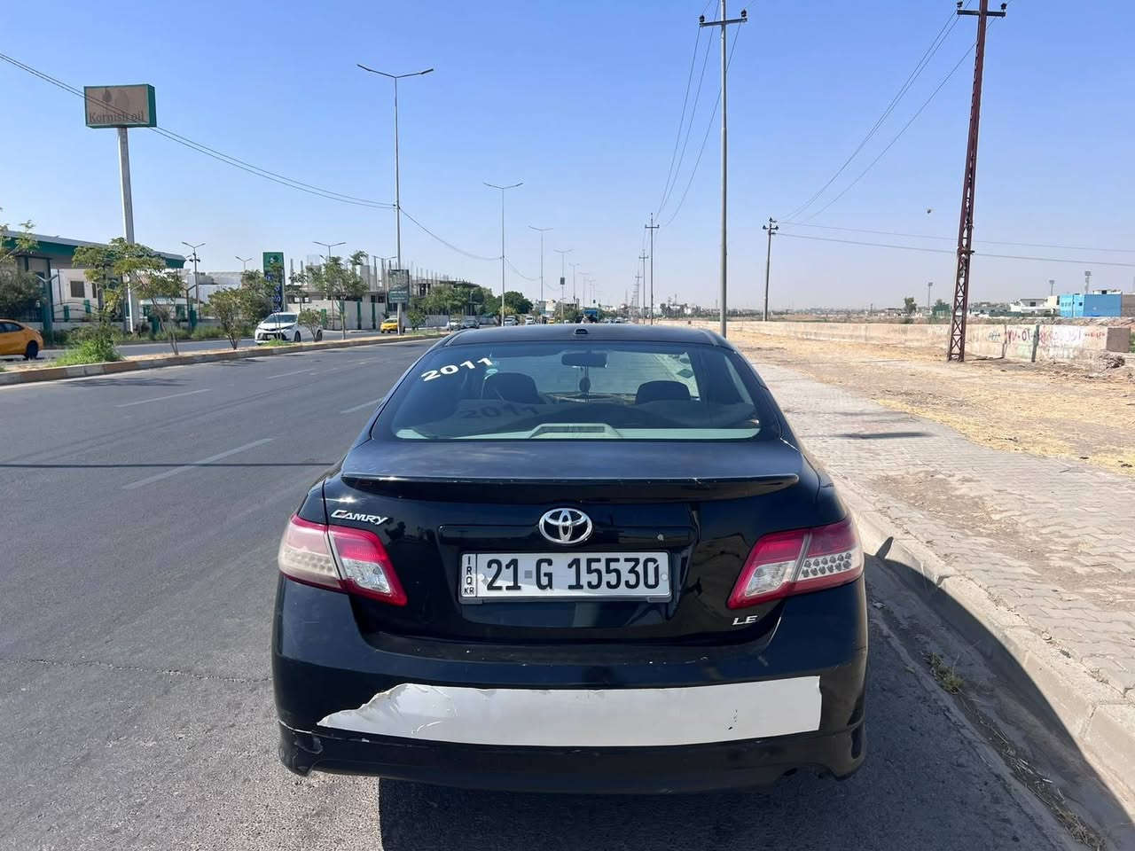 🚗 للبيع – تويوتا كامري 2011 🚗
إذا تبحث عن سيارة عملية، قوية، ومريحة بالسفر والاستخدام اليومي، فهذه فرصتك!
موديل: كامري 2011
اللون: أسود ملكي
المحرك: شرط جديد
الكير: شرط جديد
التبريد: ثلج حتى بأشد الأجواء حرارة
المقصورة نظيفة ومريحة
سنويه جديده. كابون بانزين بيها 
السيارة جاهزة للاستخدام ولا تحتاج أي مصروف
ملاحظة: السيارة تحتوي على تبديل دعامية وبونيد.
💰 السعر: 90 ورقة وبيها مجال .
📞 للتواصل: ***********
مكان السياره #كركوك
