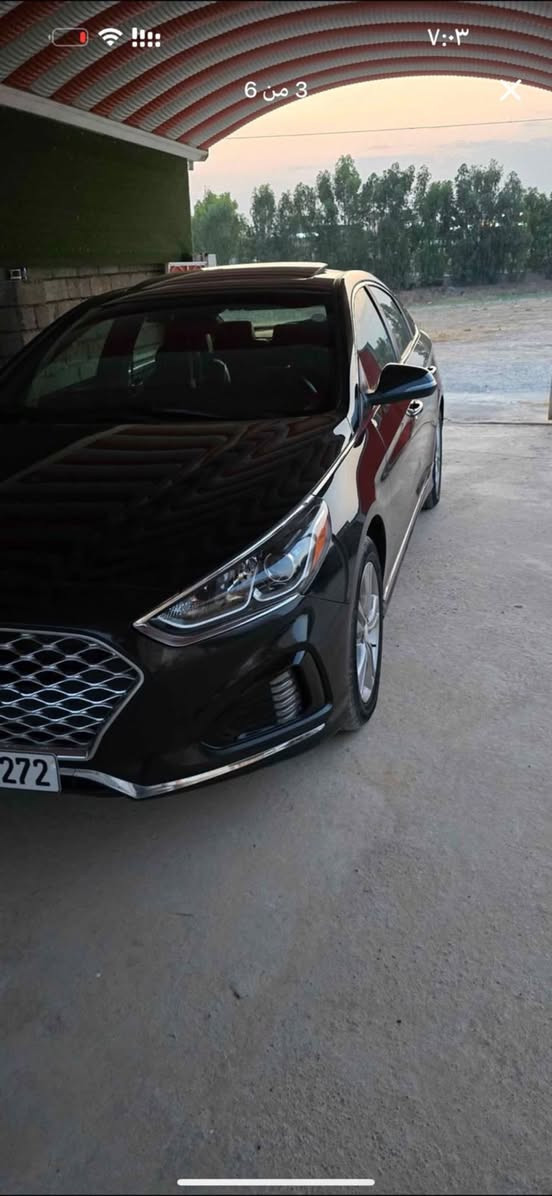 سوناتا 2019 فئة sport  فول رقم اربيل حادثه فقط جاملغ امامي بدون شواصي بدون ايرباك والباقي كفاله السياره جديده مكان السياره النجف اي استفسار ***********
