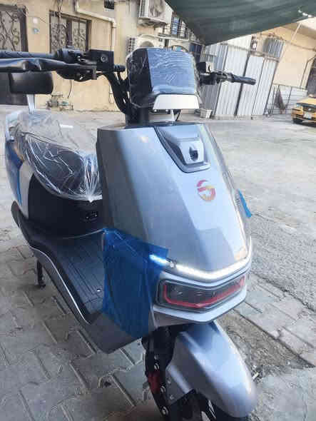 السلام عليكم درجة شحن جديد الساحه زيرو غير مستعمل 0كيلو متر شركة الجوهرة البحريه  موديل 26 تصفية مخازن ***********  سعر 750 قفل عنوان بغداد ساحة الوثبة6بطارية كبير دبل سرعه 80 حقيقة ملف 2000
