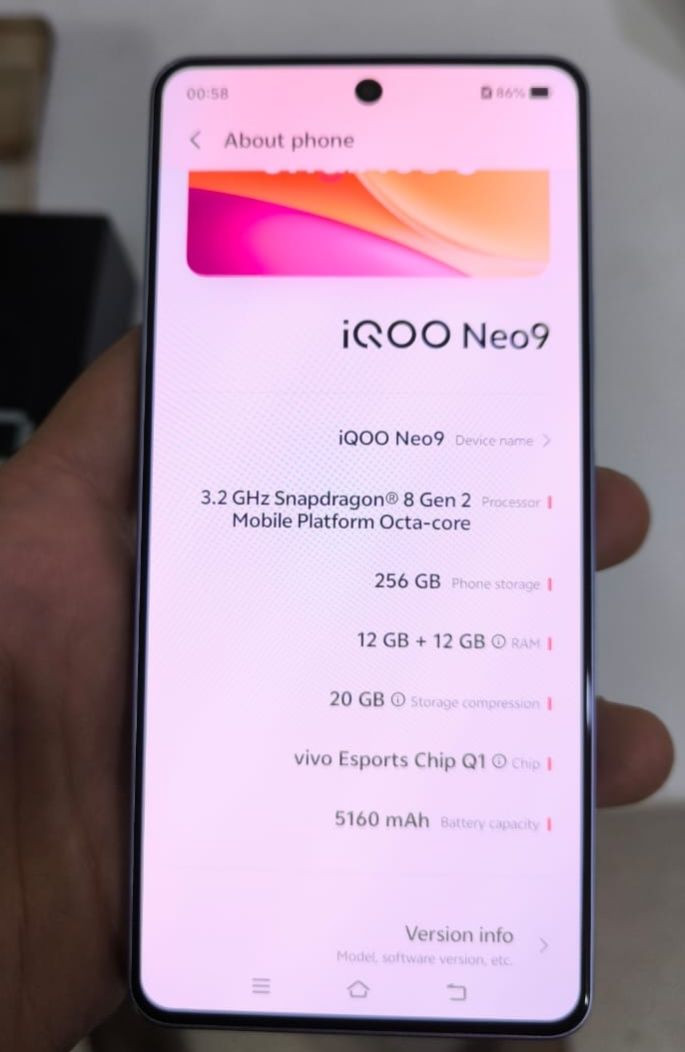 vivo iqoo neo 9
کامل ئەشیا
خاوێن و نازدار
تەنها 290 هەزار قوفل قوفل
سەیری ئەو مواسەفاتنە
بزانە منافسی هەیە بەو سعرە
snapdragon 8 gen 2 🫡
pubg 120 fps 😝
شاشە ١٤٤ هێرتز 
شەحنی ١٢٠ وات🥴
5160 battery 🔋 😉
🔋 health %98
کامێرا
8k🤤
ئەندرۆید ١٦
لەهەرچی دەلێی پاشایە لەو سعرە
ناونیشان هەولێ
گەیاندن هەیە
*********** أربيل, العراق
