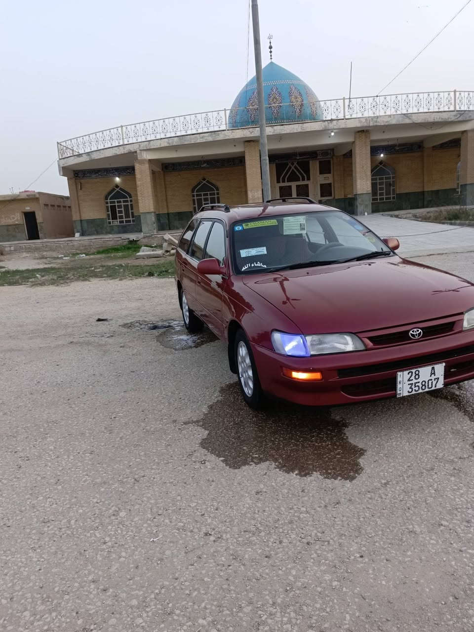 سلام عليكم كورله موديل( 1993)
مكفوله من كص وضربه ما عده صبغ عام لجماليه محرك كير حداديه جاهزه للخير ‏ سعر (55) وبيه مجال قليل تصال ‏‪***********‬‏
