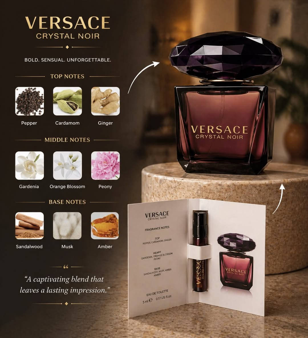 عرض العيد  رقم (1) 

3عطور حجم مني 5ml من  فيرزاجي  + 3 سامبل حجم1.5 ml 
1- دلن بلو Dylan Blue (5)ml
2-كرستال نوار Crystal noir5ml 
3- فيرزاجي بور هومPour homme (5ml)
4- ايروس بارفام Eros Parfum 1.2 ml 
5-ايروس نجم Eros Najm 
6- كرستال ايمرالد  Cystal Emerald
سعر المجموعه 20 الف فقط 
(20) الف جميله ومناسبه للتجربه والاستمتاع 
اعداد قليله للحجز تواصل دايركت


**إذا كنت صاحب هذا الإعلان وتريد حذفه لأي سبب، رجاءا أرسل رسالة إلى الدعم الفني**