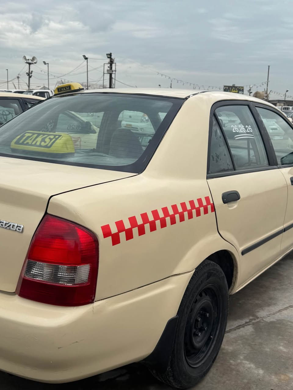 Mazda 323 taxi 
سلاو مازدای ٣٢٣ تەکسی مۆدێل ٢٠٠٢ هەموو شتی بەشەرت رەقەم سەنەوی نوێ دینار مەسرەفی نیە وەرگەراو براوە بە شەرت لێدرای گەورەی نییە غاز و بەنزین بە شەرت گێر و مەکینە بە شەرت أربيل, العراق


**إذا كنت صاحب هذا الإعلان وتريد حذفه لأي سبب، رجاءا أرسل رسالة إلى الدعم الفني**