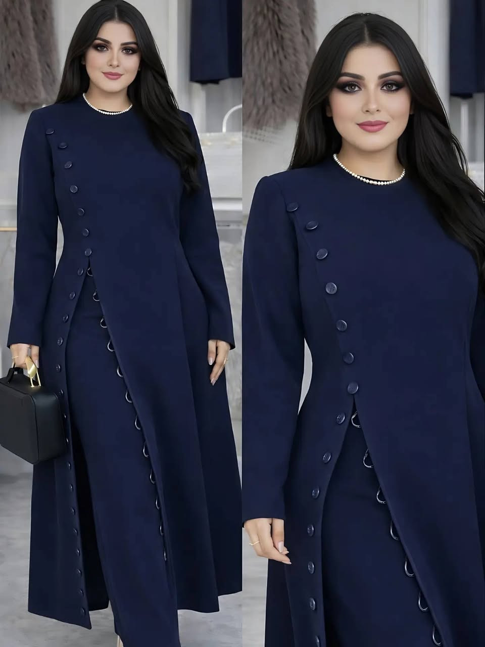 ⁨ لوحه فنيه طقم العيد لكل امرأة راقيه .
طقم قطعتين . قماش لينين جكار ايطالي .
من ارقى وأفخم الاقمشه الصيفيه الايطاليه .
طول الكيلوت 105 سم عرض 28 سم
طول الجاكيت 130 سم مبطن بالكامل
قالب راهي .
 القياسات 42 44 46 48 50 52
مع ضمان الفحص بحضور المندوب
للحجز خاص متوفر توصيل لجميع المحافظات


**إذا كنت صاحب هذا الإعلان وتريد حذفه لأي سبب، رجاءا أرسل رسالة إلى الدعم الفني**