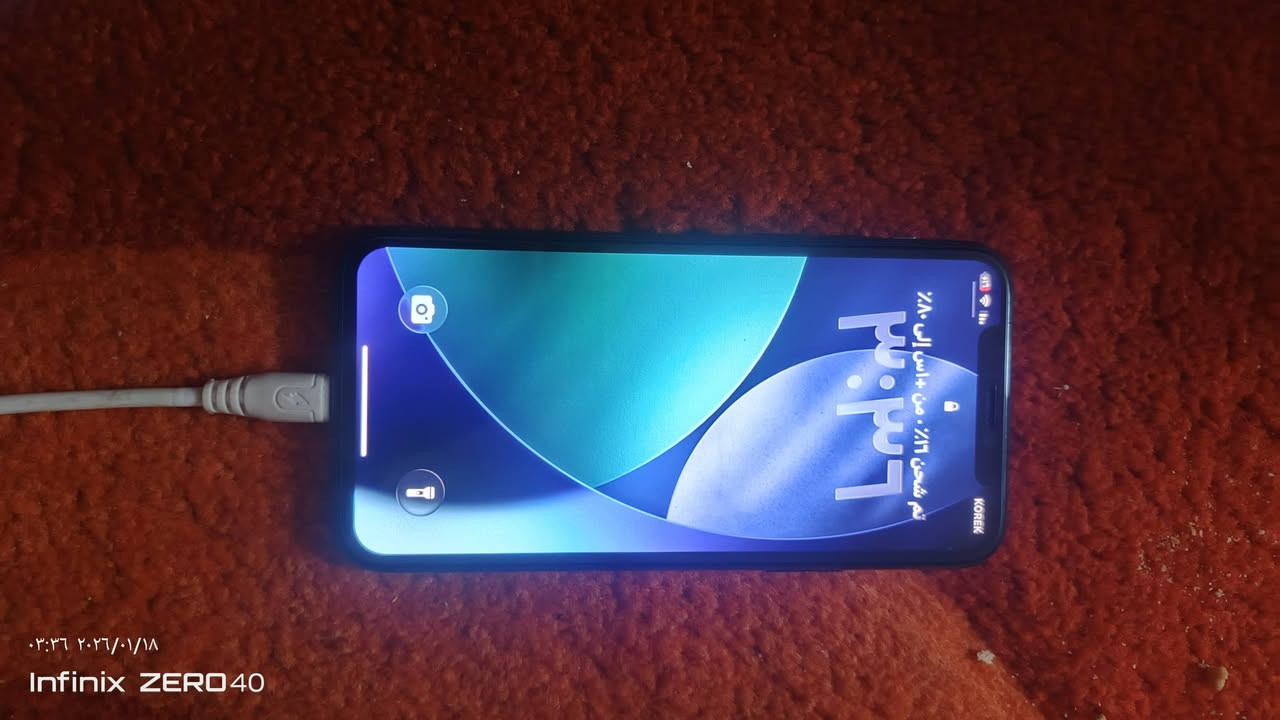 السلام عليكم جهاز 11برو فقطط 
الجهاز مستبدل بطاريه فقط 100
الفيس ايدي شغال كامرات طبع 
شرطط الجهاز 
بل شحن فول مايصرف 
العنوان موصل تواصل عرقم ***********
