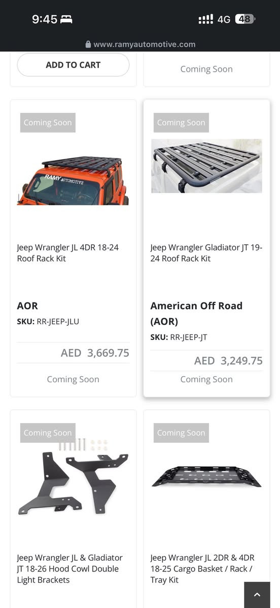 السلام عليكم سيباية ماركة AOR
جايبيها من دبي سعرها عند ورشة رامي ب 1000$

سعرها قفل ب ٥٠٠ الف 

مكانها بالبصرة 

*********** 
استخدام موسم واحد كلش جديد 

https://www.ramyautomotive.com/jeep-wrangler-jl-4dr-18-24-roof-rack-kit?utm_source=ig&utm_medium=social&utm_content=link_in_bio&fbclid=PAdGRleAQb9H1leHRuA2FlbQIxMQBzcnRjBmFwcF9pZA8xMjQwMjQ1NzQyODc0MTQAAaex5sSGXZUVovZXTJlv1yZaOZapxQ-9UILdGMuF3R7MFNaOKxULGrnwmUR5rA_aem_eeJxxfaUz5jehOqSnd2WaQ
ادخل ع الرابط وشوف سعرها وتفاصيله
