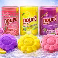 صابون نورا • ١٠٠غرام • عطر فاخر