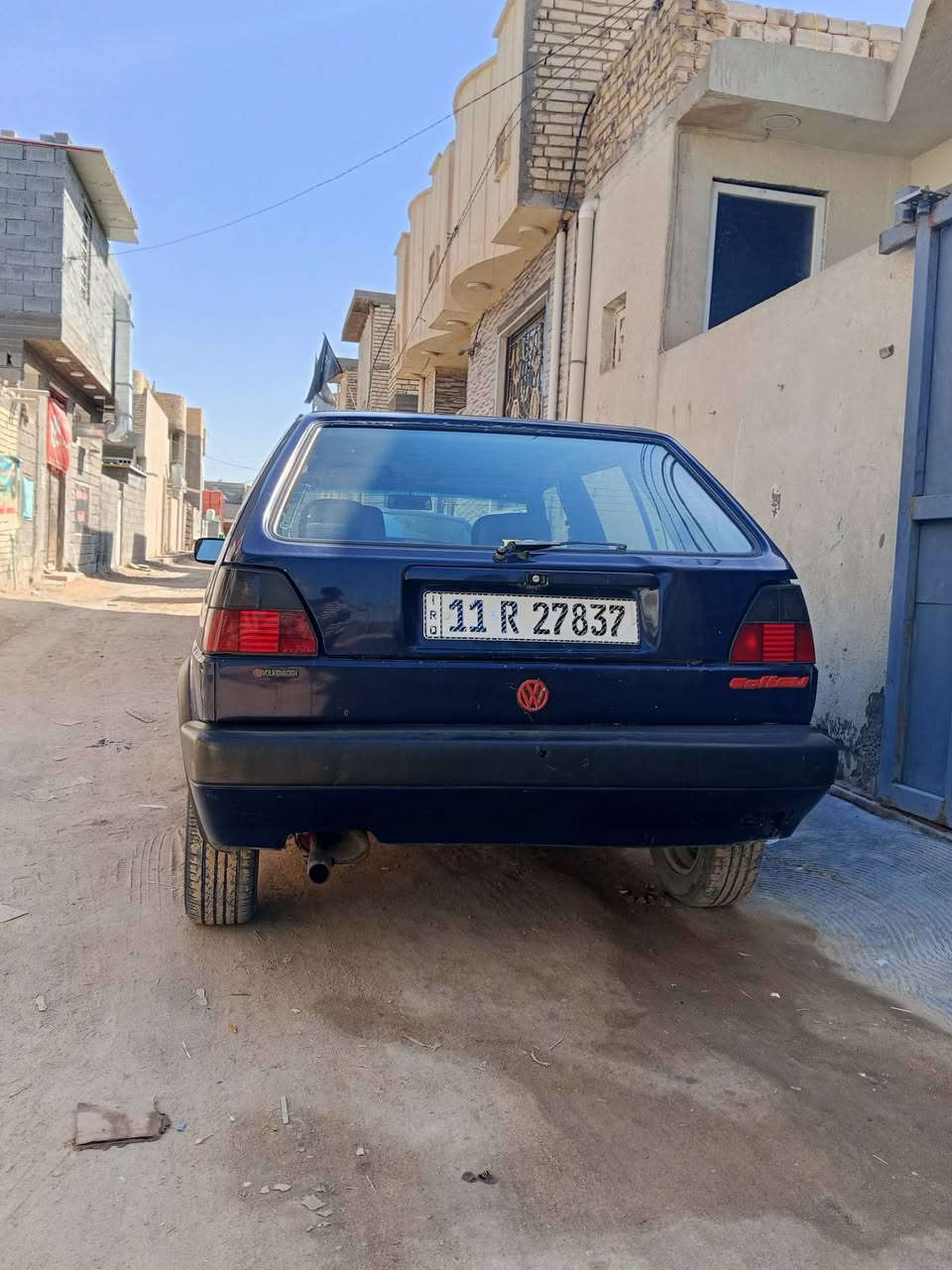 بسم الله الرحمن الرحيم 
السلام عليكم 
من رخصة الآدمن 
للبيع 
كولف عظم موديل 1991
محرك 1800 كير اوتو 
شوته رياضي 
رقم بغداد جديد
تبريد شغال 
السياره بلاديه بدون ضربه بدون صبغ 
فقط طخه بسيطه ببدايه الجاملغ الايمن وراجعه على البارد
مكان السياره كربلاء 
السعر 36وبيها مجال للطيبين 
للاستفسار 
***********
