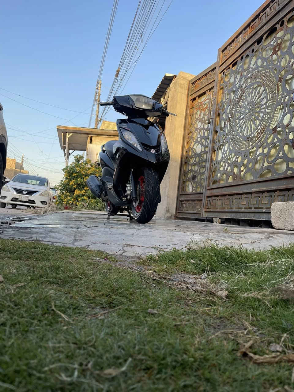 السلام عليكم دراجة جيتي آر رمبة الدراجة خير من اللة الدراجة حلوة ونضيفة مكفولة كفالة عامة شرط جيب وياك فيتر تعال افحص العنوان بغداد الدورة  
الرقم ***********
