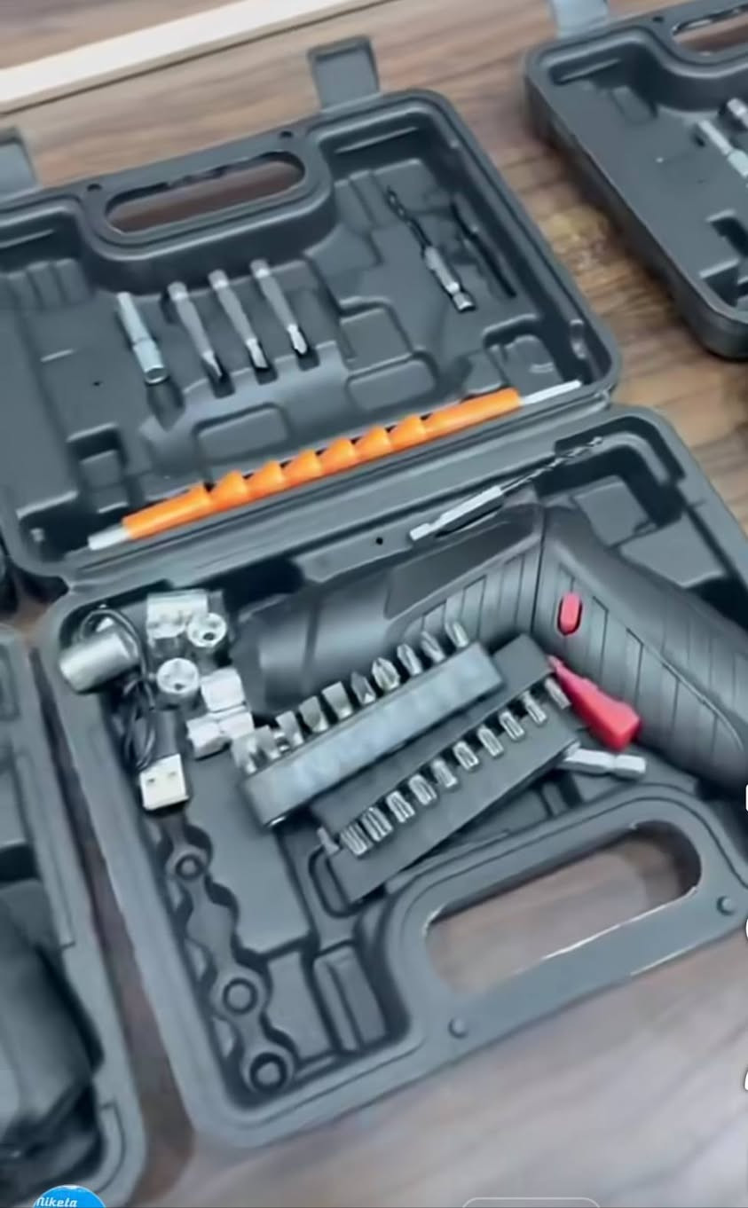 کوالێتی: ئامێرەکە لۆکە و دەست دوو نییە
٤٧ پارچە پێداویستی جیاوازی لەگەڵدایە 
بۆ هەموو جۆرە ئیش و کارێکی ڕۆژانە.
​: گەیاندن بۆ ناو (کەلار و سمود) بەخۆڕاییە. 
​نرخ: تەنها ١٠ هەزار دینار 
 ژمارە موبایل :***********
