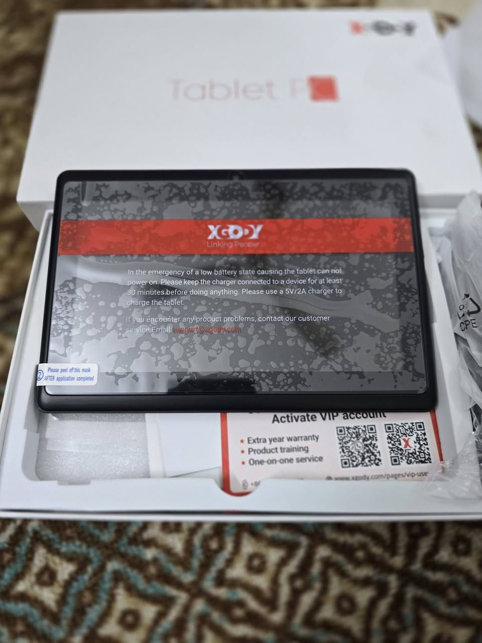 سلام عليكم Tablet PC فوووول بعدا لوك بجيس ذاكره ٣٢ لمس يخبل مال DHL  سعره ٢٥ مع توصيل جميع المحافظات او بلعافيه عليك ياخذه


**إذا كنت صاحب هذا الإعلان وتريد حذفه لأي سبب، رجاءا أرسل رسالة إلى الدعم الفني**