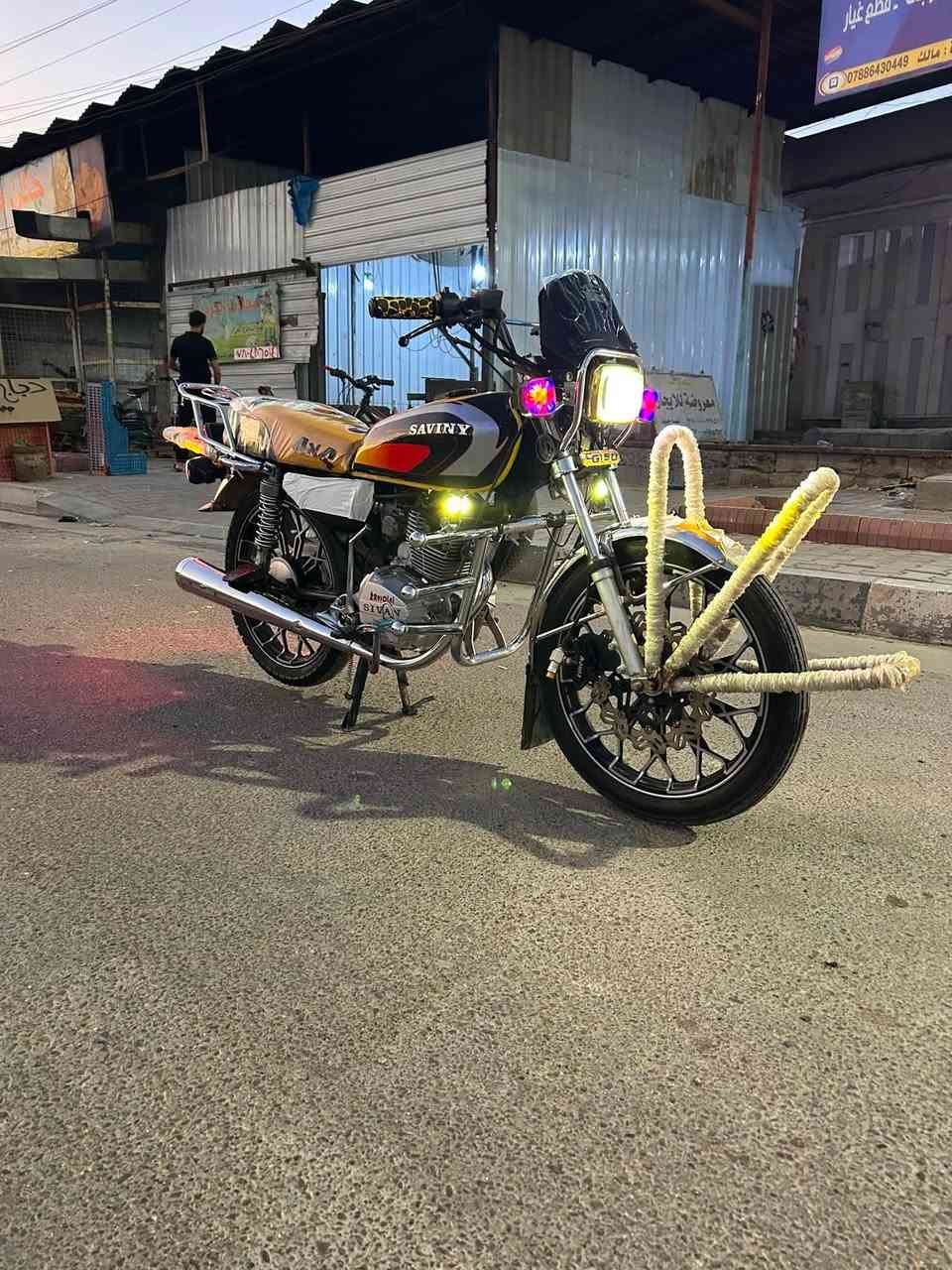 دراجة أيراني موديل 24 محرك150cc
محرك ناعم صوتة زلال لا تبخير ولا تدخين

كهربائيات كلها شغالة

سعر 700وبي مجال 

لتواصل ***********
