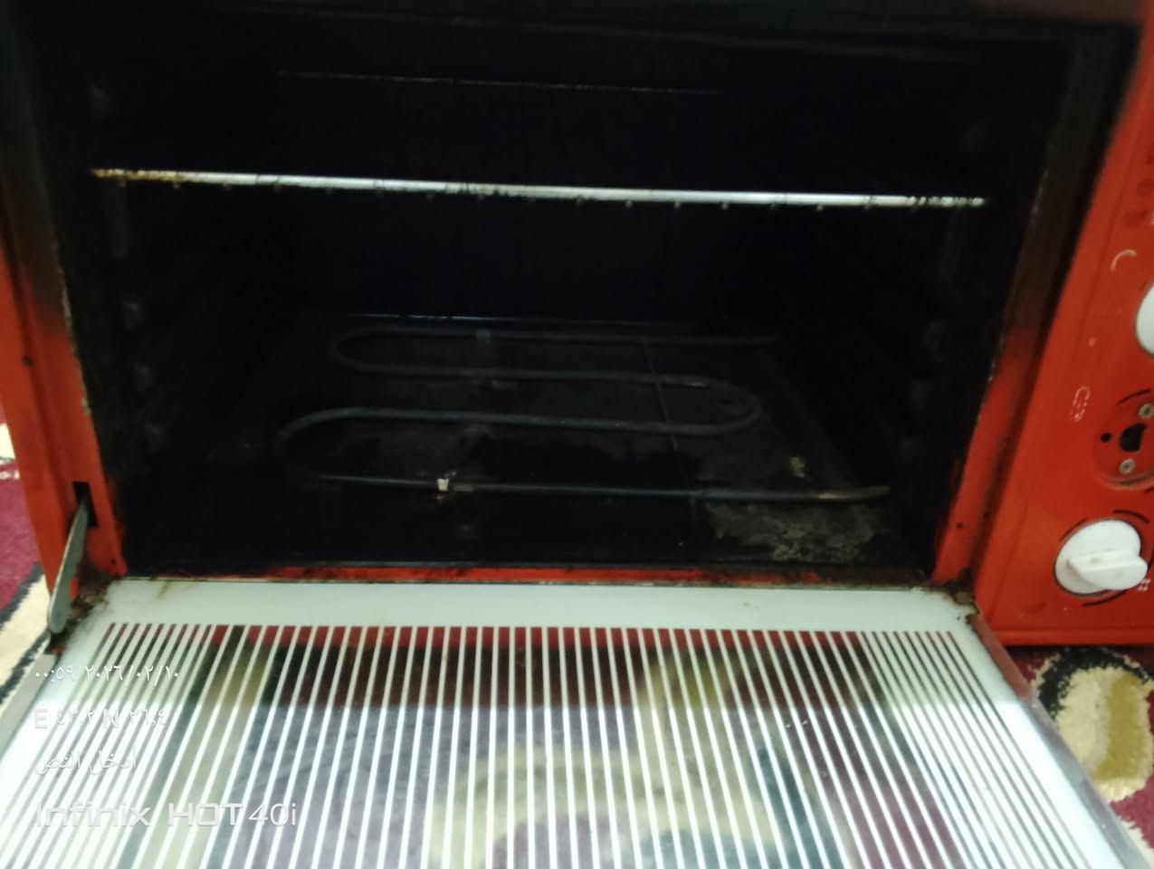 السلام عليكم اوفن مستعمل مابي غير الهيتر الجو يرادله تبديل بس مابي غير عطل وشغال الهيتر الفوم وكلو جديد سعر 20 وبي مجال الرقم ***********
