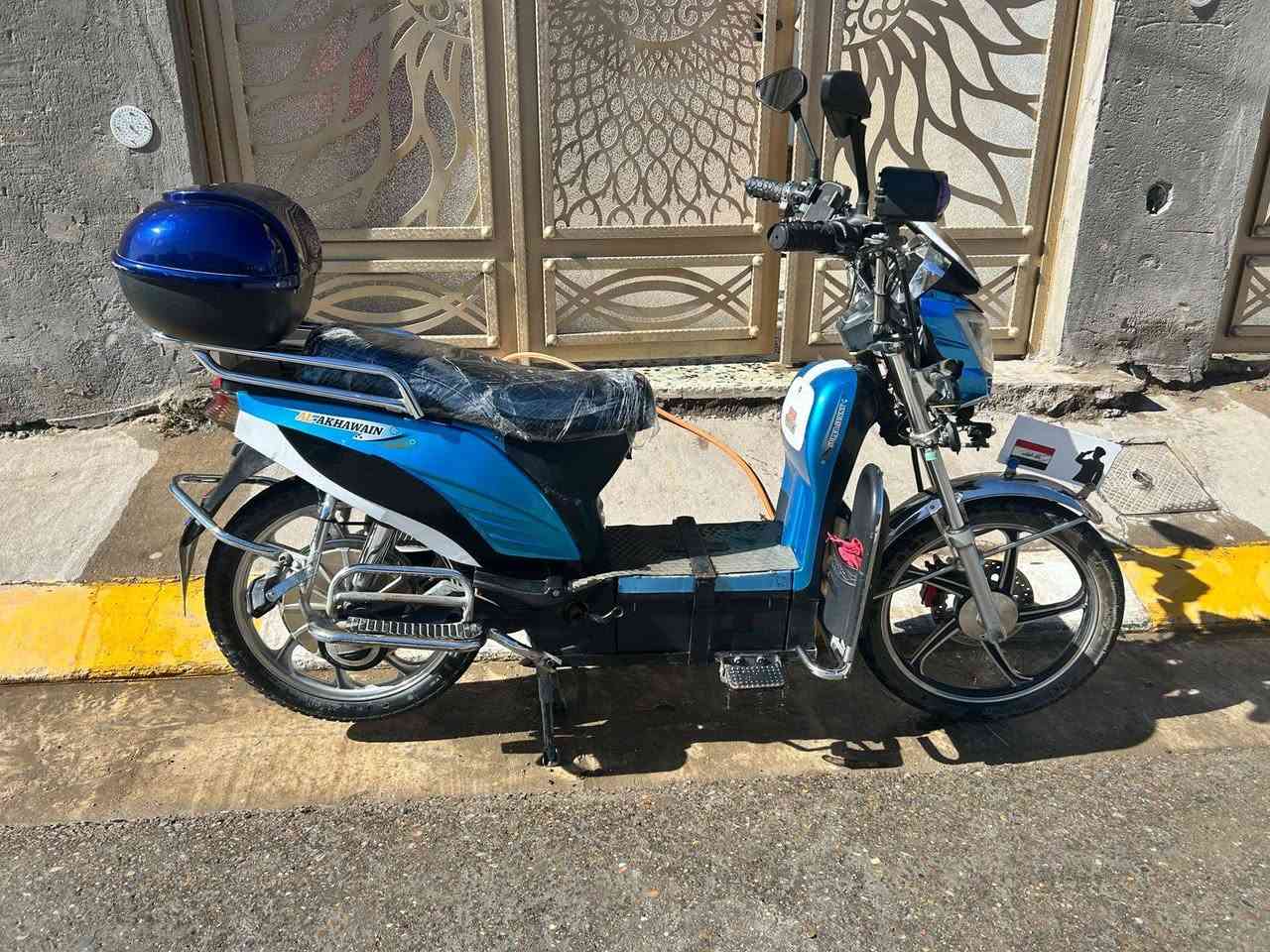 سلام عليكم
دراجه شحن اخت الجديد
هارلي بطاريات جدد ع الفحص إذا جوه ال ١٠ ونص لتاخذ
مستعجل ع بيعته السعر ٥٥٠ وبيها مجال العنوان فلوجه
***********
