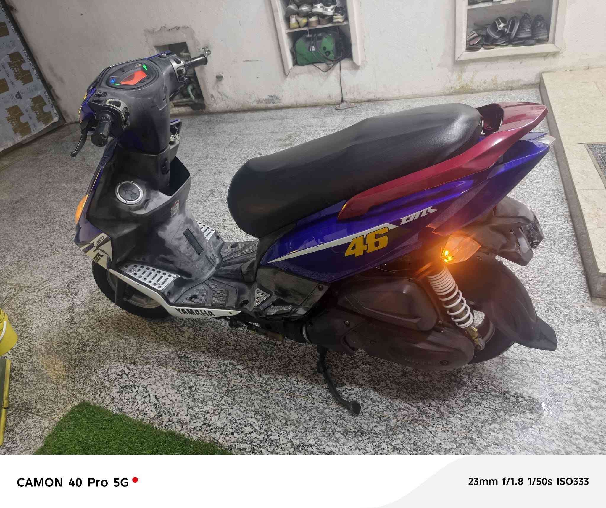 سلام عليكم
جيتي ار  مكفوله كفاله عامه كله ختم واحد وي لمكينه كهربائيّات كله شغاله قفل جنطه قفل ستيرن مابيه اي نقص دراجه كامله مال رمبه اوراق كامله للبيع فقط مكاني
 بغداد البلديات سعر850وبيه مجال بسيط الشراي يخابر رقمي***********
