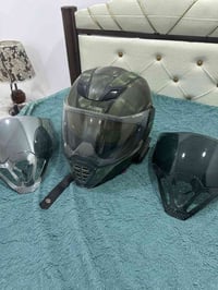 خوذه ايكون battlescare 2 للبيع السعر ١٥٠ الف  مكاني البياع  0783677222...