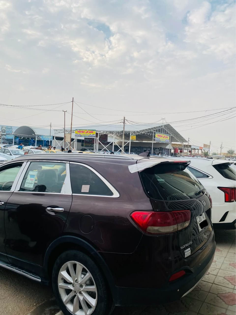 للبيع فقط 
سورنتو ٢٠١٦ وارد امريكي 
السياره بأسمي 
رقم دولي انكليزي 
👆👆👆👆👆👆👆👆👆👆👆
فور ويل 5 راكب شاشه كامره دواره 
4 سلندر  مكينه 2400
حادث بسيط. كما موضح بلصوره فقط رشات بسيطه 
الحادث الخلفي دعاميه  لان ما واضح بلصوره 
السعر   ١٤٣
للاستفسار ***********    واتساب اتصال
مكان السياره نجف النجف, العراق
