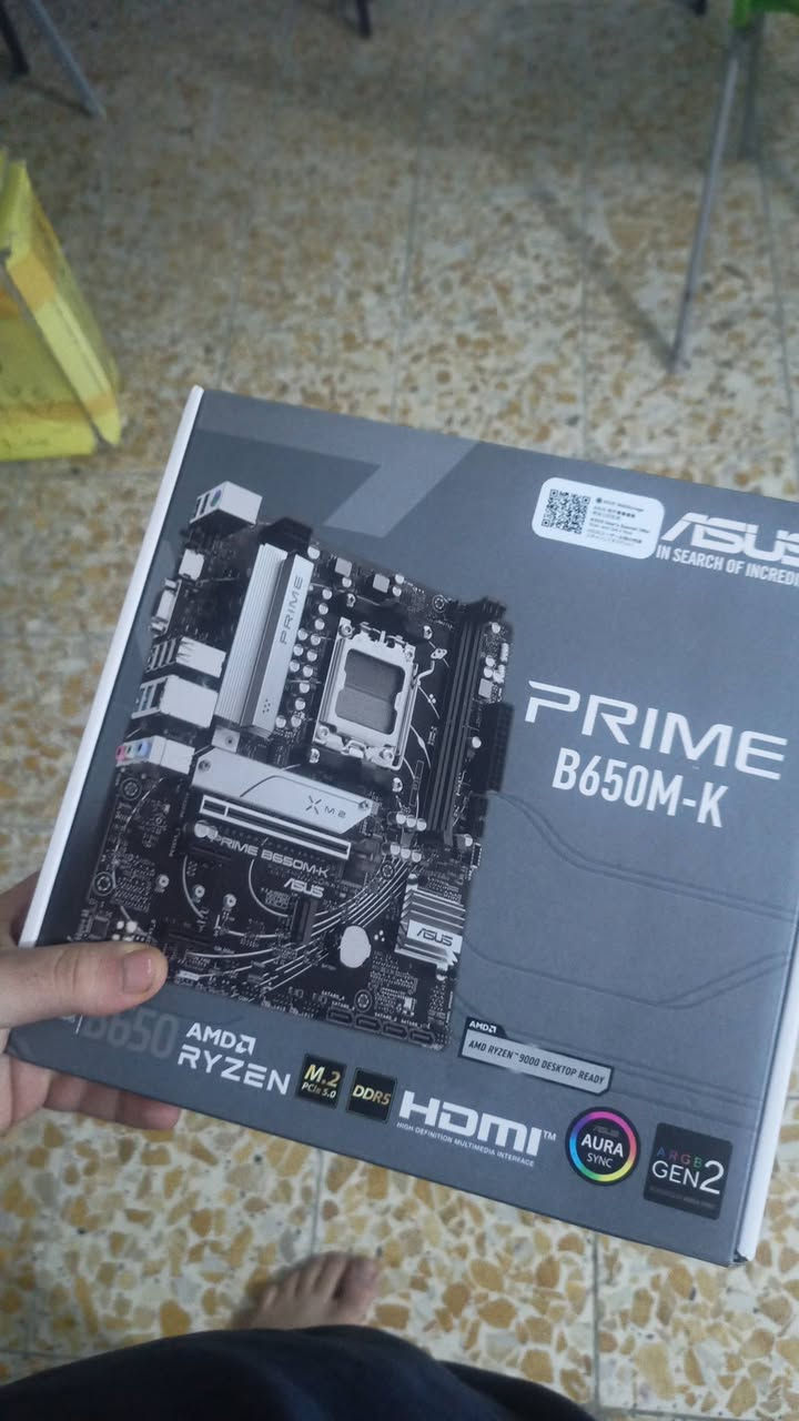 معالج r5 9600x
b650 asus prime
ram kingson fury
للبيع ب650 الف وبيهن مجال مكاني بغداد حرية


**إذا كنت صاحب هذا الإعلان وتريد حذفه لأي سبب، رجاءا أرسل رسالة إلى الدعم الفني**
