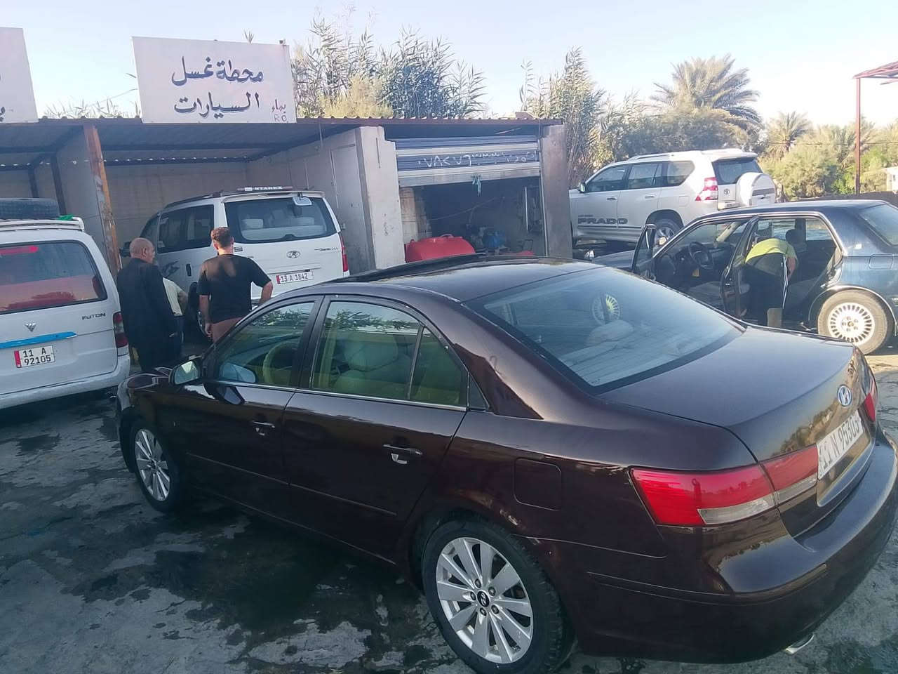 للبيع سوناتا موديل 6 رقم بغداد انكليزي سياره جاهزة مكينه كير حداديه تخم تاير جدد تبريد ثلج 
بيه طخه جاملغ خلفي. مصبوغه جماليه اثر جراد 
فول واحد على واحد مكينه 6  فتحه مثبت سرعه صاج 
السعر. 68 أو بيه مجال قليل 
للاستفسار ‏‪***********‬‏. مكان طريق كربلاء نجف عمود 250 غير متواجد نت
