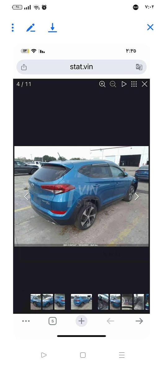 سلام عليكم سيارة توسان للبيع موديل 16 كير مكينة مكفولات تخم تاير جديد بسمي سنوية ال 27 مكينة 1600 تيربو حادثهة موضح بل صورة *********** السعر 145 وبيها مجال المكان بغداد الطالبية
