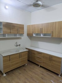 كاونتر MDF • سنك مرمر • ٤قطع